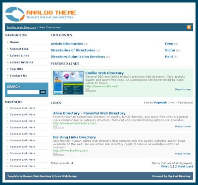 theme by: romow web directory submit article|Found 109 template(s) for Version 3.1 .
